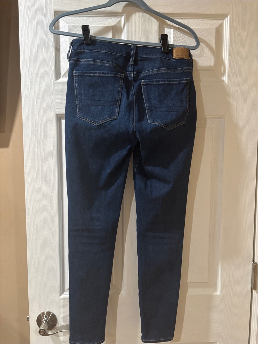 American Eagle Outfitters Dark Blue Skinny Jeans